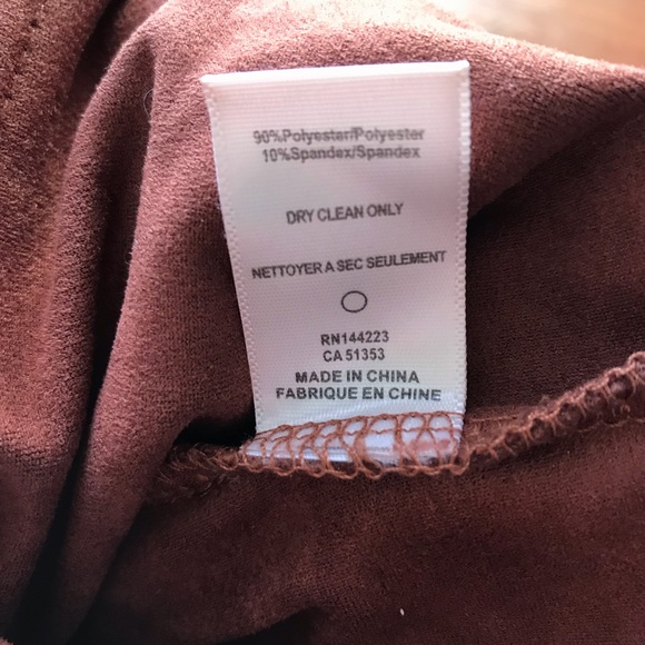 Anthropologie Faux Suede Jumpsuit - Picture 4 of 13